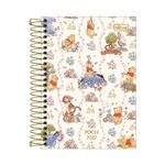 Agenda 2027 Espiral Diária Winnie the Pooh 12,9 x 18,7 cm 176 Folhas - Tilibra | Agenda Colorida