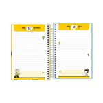 Agenda 2027 Espiral Snoopy 12,9 cm x  18,7 cm 176 Folhas - Tilibra