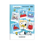 Planner Grampeado 2027 Snoopy 17,8 cm x 25,4 cm 20 Folhas - Tilibra