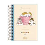 Agenda 2027 Espiral Diária Mofusand 12,9 x 18,7 cm 176 Folhas - Tilibra