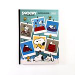 Caderno Colegial Brochura Snoopy 160 Folhas 17,6 x 23,9 cm - Tilibra