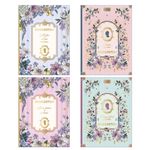 Caderno Colegial Brochura Bridgerton 80 Folhas 17,6 x 23,9 cm - Tilibra | Vintage