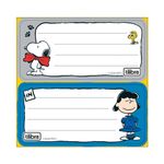 Etiqueta Adesiva Snoopy com 8 Adesivos  - Tilibra