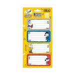 Etiqueta Adesiva Snoopy com 8 Adesivos  - Tilibra