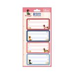 Etiqueta Adesiva Brownie com 8 Adesivos  - Tilibra