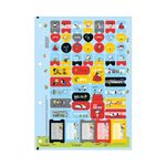 Refil Snoopy Tamanho Colegial 17,7 x 24 cm para Fichário e Caderno Argolado - Tilibra