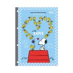 Refil Tilidisco Universitário Snoopy 80 folhas 20 x 27,5 cm - Tilibra