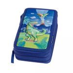 Estojo Escolar Completo Dinossauro 3D - Faber Castell