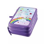 Estojo Escolar Completo Unicornio 3D - Faber Castell