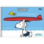 Caderno de Cartografia e Desenho Snoopy 80 folhas - Tilibra