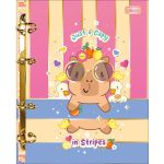 Caderno Colegial Argolado Capivara CapyClub 80 Folhas 21 x 26 cm - Tilibra