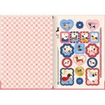 Caderno 1/4 Brochura Brownie The Dog 80 folhas 14 x 20 cm - Tilibra