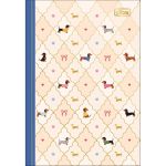 Caderno 1/4 Brochura Brownie The Dog 80 folhas 14 x 20 cm - Tilibra