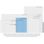 Refil Fichário Colegial Caderno Argolado West Village 80 Folhas 17,9x24,1cm - Animativa