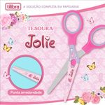 Tesoura Escolar Jolie Colorida - Tilibra