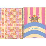 Caderno Universitário Espiral Capivaras Capy Club 1 Matéria 80 Folhas 20 x 27,5 cm  - Tilibra
