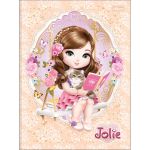 Caderno Pequeno 1/4 Brochura Jolie 80 Folhas 14 x 20 cm - Tilibra