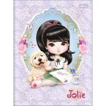 Caderno Pequeno 1/4 Brochura Jolie 80 Folhas 14 x 20 cm - Tilibra