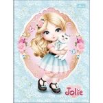 Caderno Pequeno 1/4 Brochura Jolie 80 Folhas 14 x 20 cm - Tilibra
