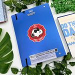 Fichário Universitário Snoopy 48 Folhas 4 Argolas com Elástico - Tilibra