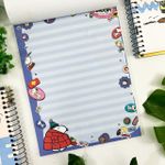 Bloco de Carta Snoopy 48 Folhas Pautado 63g/m² 17,7 cm x 24,0 cm - Tilibra