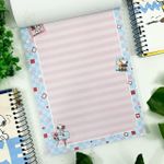 Bloco de Carta Snoopy 48 Folhas Pautado 63g/m² 17,7 cm x 24,0 cm - Tilibra
