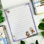 Bloco de Carta Snoopy 48 Folhas Pautado 63g/m² 17,7 cm x 24,0 cm - Tilibra