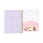 Caderno Universitário Espiral Capa Dura Jolie 10 Matérias 20,0 x 27,5 cm 160 Folhas - Tilibra