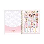 Caderno Universitário Espiral Capa Dura Jolie 10 Matérias 20,0 x 27,5 cm 160 Folhas - Tilibra