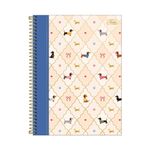 Caderno Universitário 10 Matérias Brownie 160 Folhas - Tilibra