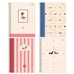 Caderno Universitário 10 Matérias Brownie 160 Folhas - Tilibra