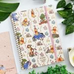Planner 2027 Espiral Pooh 17,9 cm x 24 cm -Tilibra