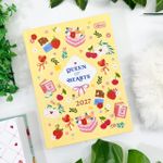 Agenda 2027 Costurada Charme Floral 12,3 x 16,6 cm 176 Folhas - Tilibra