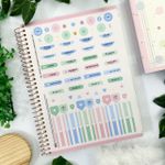Planner Espiral 2027 Soho Colorido Tom Pastel 17,7 x 24 cm 80 Folhas - Tilibra