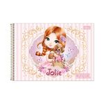 Caderno Cartografia e Desenho Milimetrado Jolie 27,5 x 20 cm 80 Folhas - Tilibra