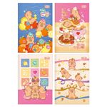 Caderno 1/4 Brochura Capy Club Capivara 14 x 20 cm 80 Folhas - Tilibra