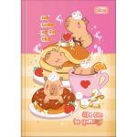 Caderno 1/4 Brochura Capy Club Capivara 14 x 20 cm 80 Folhas - Tilibra