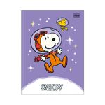 Caderno Brochura Capa Dura Universitário Snoopy 80 Folhas - Tilibra