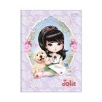 Caderno Universitário Brochura Capa Dura Jolie 20 x 27,5 cm 48 Folhas - Tilibra