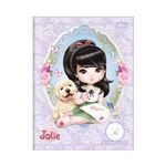 Caderno Colegial Quadriculado Jolie 18,7 x 24,5 cm 40 Folhas - Tilibra