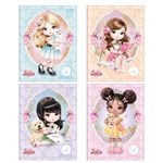 Caderno Colegial Quadriculado Jolie 18,7 x 24,5 cm 40 Folhas - Tilibra