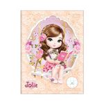 Caderno Colegial Quadriculado Jolie 18,7 x 24,5 cm 40 Folhas - Tilibra