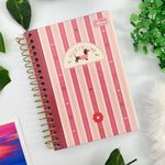 Agenda Espiral Diária Brownie 2027 11,7 x 16,4 cm 160 Folhas - Tilibra
