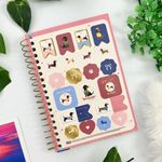 Agenda Espiral Diária Brownie 2027 11,7 x 16,4 cm 160 Folhas - Tilibra