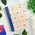 Agenda Espiral Diária Brownie 2027 11,7 x 16,4 cm 160 Folhas - Tilibra