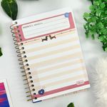 Agenda Espiral Diária Brownie 2027 11,7 x 16,4 cm 160 Folhas - Tilibra