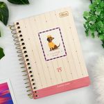 Agenda Espiral Diária Brownie 2027 11,7 x 16,4 cm 160 Folhas - Tilibra