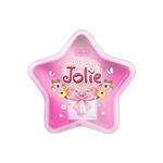 Apontador Plástico em Estrela Decorado Jolie Com Depósito - Tilibra