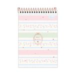 Caderno Soho Espiral Superior 1/4 com 1 Matéria 14x 20 cm 80 Folhas - Tilibra