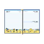 Agenda Costurada Vintage 2027 Snoopy 17,6 x 23,9 cm 176 Folhas - Tilibra